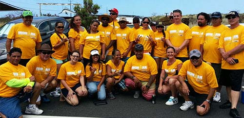 Big Island Drug Court Volunteers at the Ironman World Championships 