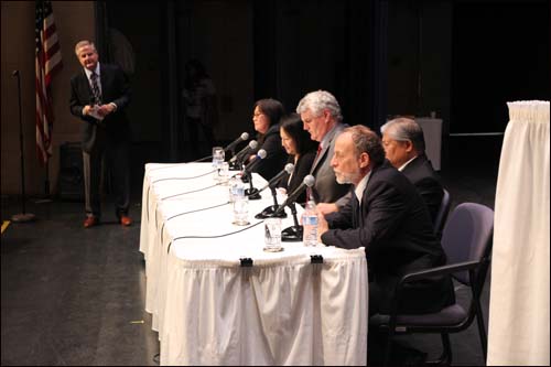 Hawaii Supreme Court Justices Convene at Baldwin High School on Maui.