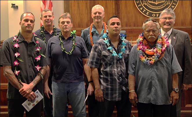 Veterans Treatment Court Graduates Five Clients, October 2015