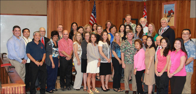 Group photograph of Maui Attorneys
