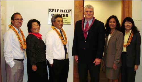 Opening ceremony for self-help center in Hilo