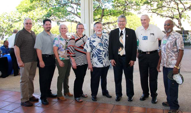 Participants of Judiciary's Connect-A-Veteran Event, March 2016