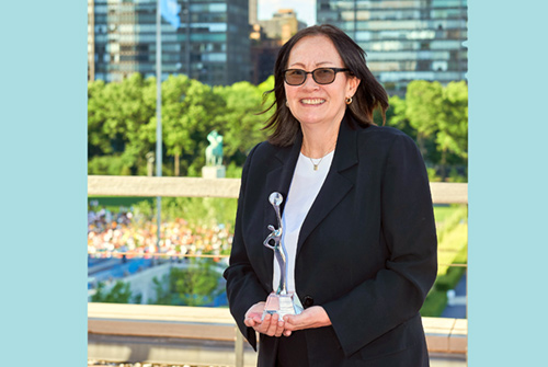 Hawaii Supreme Court Associate Justice Sabrina McKenna at the Association of Corporate Counsel Foundation’s annual Global Women in Law & Leadership Reception and Honors Dinner, New York City, June 20, 2017.