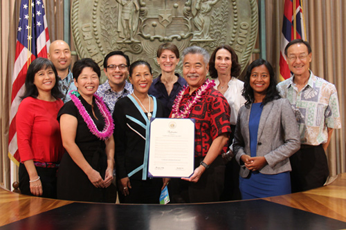 Governor Ige issues a proclamation in honor of Conflict Resolution Day