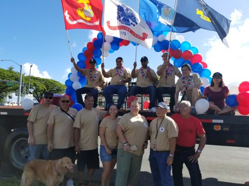 Judiciary staff participates in Hilo Veterans Day Parade