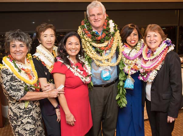 Chief Justist Mark E. Recktenwald at Hawaii Womens Lawyers Event