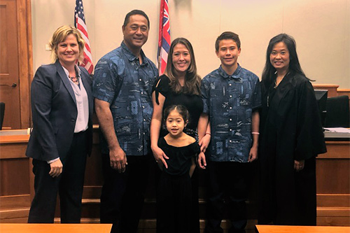 Court officials and partners celebrate National Adoption Day