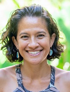 Photograph of Kapua Sproat speaker for Judiciary History Center's Women’s History Month