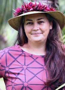 Photograph of Camille Kalama speaker for Judiciary History Center's Women’s History Month