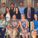 Attorneys who volunteered at the Maui courthouse Self-Help Center in 2018 were recognized during the Maui County Bar Association’s Court Volunteer Appreciation Dinner, May 10, 2019. Pictured along with Second Circuit Chief Judge Joseph Cardoza and Hawaii Supreme Court Chief Justice Mark Recktenwald.