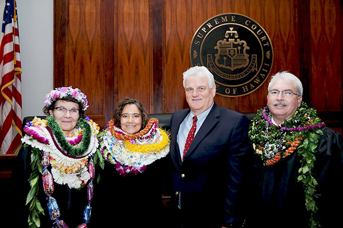 Chief Justice Mark E. Recktenwald and Judges Cataldo, Copeland and Nishimura.