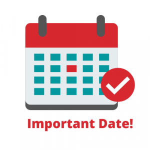 Graphic of Calendar "important Date!"