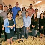 Group photo of the First Circuit Drug Court Team members at the Statewide Adult Drug Court Conference, Ala Moana Hotel corridor, September 1.