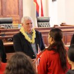 Hālau Kū Mana Visits Supreme Court on Lā Kūʻokoʻa