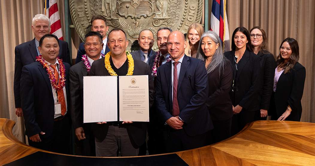 Judiciary Gov. Green and Honolulu City Council Honor Juvenile and