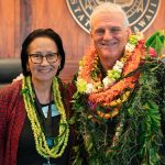 Hawai'i Supreme Court Associate Justice Sabrina S. McKenna and Chief Justice Mark E. Recktenwald