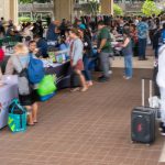 The Fall 2025 Service Fair at Kaʻahumanu Hale drew more than 150 probationers and specialty court participants, who had the chance to connect with dozens of community programs providing employment resources, treatment information, legal support, and basic-needs assistance.