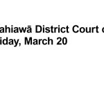 Wahiawā District Court closed