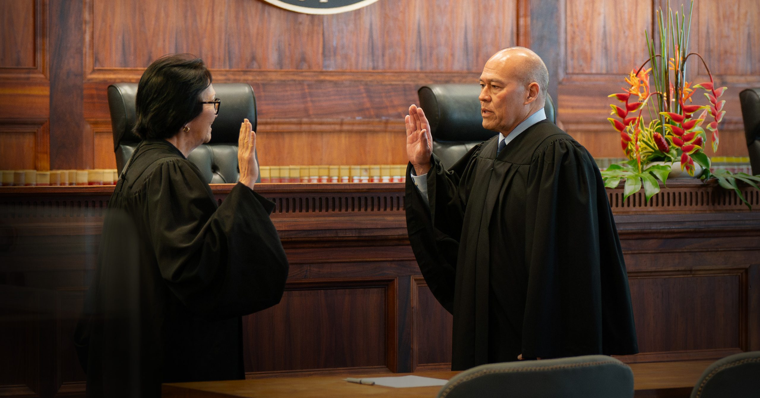 Vladimir P. Devens Sworn In as Chief Justice of the Hawaiʻi Supreme Court