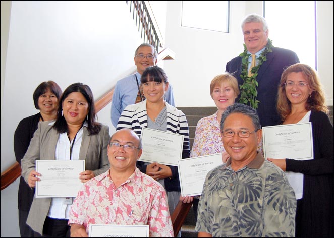Chief Justice Recognizes Volunteer Attorneys on Kauai